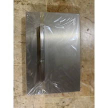 Kale Stripe Gömme Rezervuar Kumanda Paneli Fırçalanmış Paslanmaz Çelik 7091073959
