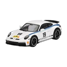 Truescale Miniatures Mini-gt Mgt01009-l - Porsch. 911 992 Dakar Rallisi Tasarım Paketi 74 2024 - Ölçek 1/64 - Model Araba