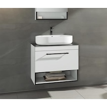 Orka Knıdos 70 Alt Modül + Lavabo Parlak Beyaz Diğer