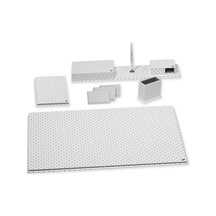 Tabac 7950-310 Multicolor Noktalı Beyaz Suni Deri Sümen Takımı