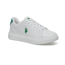 U.S. Polo Assn. U.s.polo Assn.lında 4fx Beyaz Yeşil Comfort Casual Spor Ayakkabısı Beyaz Yeşil