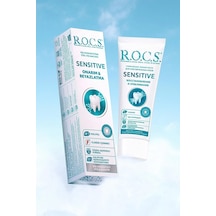 Rocs Sensitive Hassas Dişler İçin Beyazlatırıcı Diş Macunu 75 ML