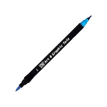 Zıg Art&Graphıc Twın Tut-80 34 Cobalt Blue