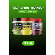 Mytee 3'lü Limon - Kivi - Karadut Aromalı Granül İçecek Tozu 3 X 250gr 750 G