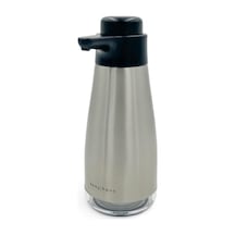 Tr Sense Touch Manuel Pompalı Sıvı Sabunluk Paslanmaz Çelik 450ml Şeffaf Seviye Bölmesi Parmak İzi Bırakma Diğer