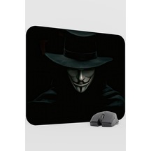 V For Vendetta V4 48x40 Xl Gaming Kauçuk Kaymaz Taban Mouse Pad Fare Altlığı
