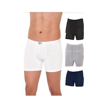 Yıldız 320321322323 Erkek Bambu Karışık Renkli Boxer 4 Adet 001