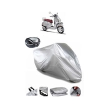 Vespa Gtv 300 İe Arka Çanta Uyumlu Motosiklet Branda Su Geçirmez Dayanıklı Kumaş