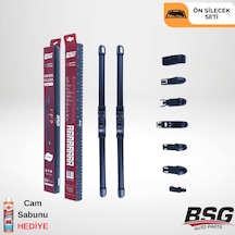 Bsg Volkswagen Polo 2018-2024 Universal 2'li Muz Tipi Ön Silecek Seti
