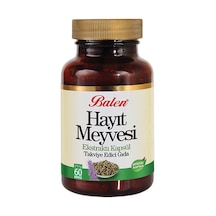 Balen Hayıt Meyvesi Ekstraktı Kapsül 375 MG 60 Kapsül