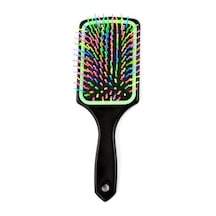 Pratik Renkli Uçlu Plastik Saç Fırçası Tarağı Ergonomik Tarak Bx40