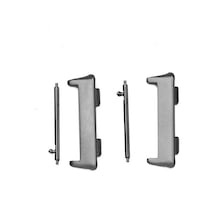 Oppo Watch 46mm 22mm Metal Kordon Dönüştürücü Mtr- Gri