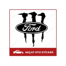 Ford Pençe Sticker Ford Sticker Ford Oto Sticker Monster Sticker