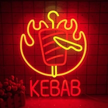 Kebab Neon Led Tabela Dekoratif Aydınlatma