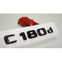 C 180d Bagaj Parlak Siyah ABS 3M 3D Yazı Logo