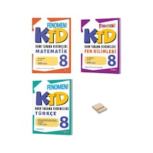 Lgs 8. Sınıf Matematik Fen Bilimleri Ve Türkçe 3lü Set Konu Tarama Denemeleri