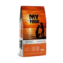 My Food Somonlu Orta Büyük Irk Yetişkin Köpek Kuru Maması 12 KG