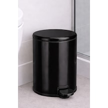 Primanova Cigo Compact 3 Lt Banyo Mutfak Ofis Çelik Çöp Kovası - Siyah