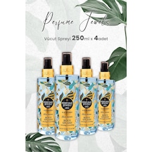 Eyüp Sabri Tuncer Body Splash Blue Moon Spreyi 250 Ml X 4 Adet