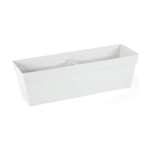 Ayrex Yb02 Yalı Balkon Saksı Drenaj Aparatlı 51,5cm, 10,8 Litre Kirli Beyaz Genel