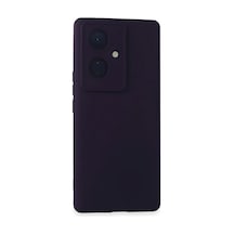 Vivo V29 Lite Uyumlu Kılıf Nano İçi Kadife Silikon - Mor