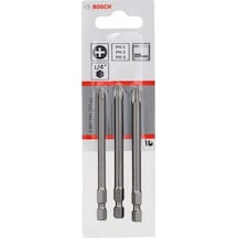 Bosch Extra Hard PH1/2/3x89 MM Vidalama Ucu Seti 3 Parça - 2607001757