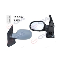 Gva 1011206-99 Dış Dikiz Aynası Sol Megane Scenic 97 Elektrikli Isıtmalı Astarlı Asferik 5 Fiş Vm-133nehpl 7700841655-7700841655-7700841655