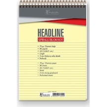 Keskin Color K.Color Headline A5 Üstten Spiralli 80Yp Çizgisiz De