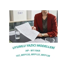 Ysy Mfp 135w 106a 107w 107a - 1000 1k Sayfa Verimli 137,138 Muadil Toner