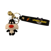 Schulzz Looney Tunes Sylvester Çok Yönlü Hq Çanlı Anahtarlık
