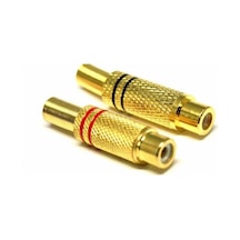 Electroon Rca Dişi Tos Jak Fiş Metal - 40Adet
