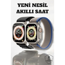 49mm - 179 - Ekranlı, Basıncı Ve Adımsayar Özellikli Bluetooth - Kmrsfres - Akıllı Saat
