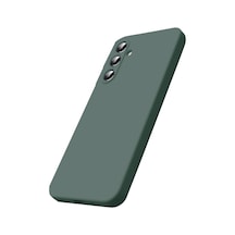 Samsung Galaxy  Uyumlu  S25 Fe First Silikon - Koyu Yeşil