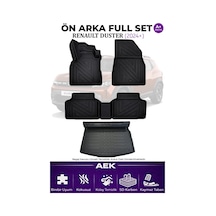 Renault Duster 2024+ 5d Karbon Paspas Takımı +3d Pvc Üst Bagaj Ha