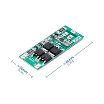 2s 20a Lityum Batarya Bms Koruma Kartı Balans Versiyon Pil Li-ion 18650