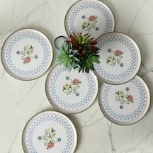 Rose Pasta Tabağı 22 Cm 6 Adet 22911 Diğer