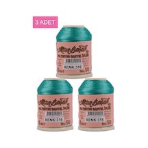 3 Adet Altınbaşak Oya Ve Dantel İpi 20 Gr - Royaleks - No: 316