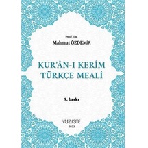 Kur'an-ı Kerim Türkçe Meali - Mahmut Özdemir - Yüzleşme