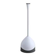 Clorox 620027 Tuvalet Pompası Ve Hideaway Caddy Banyo Kombo, Taban, Beyaz/gri