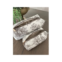 2 Li Takım Airwrap Ve Tüm Saç Şekillendiriciler İçin Uygun Düzenleyici Yanında Makyaj Çantası İle Birlikte Krem