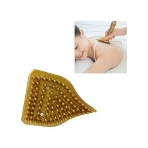 5 Adet Beş Element Meridyen Fırçası Göğüs Masajı Altın