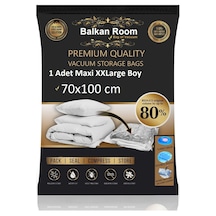 Balkan Room Vakum Hurcu 70 X 100 Vakumlu Hurç Maxi Xxlarge Boy Şeffaf