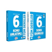 Editör Yayınları 6.sınıf Vip Tüm Dersler Konu Ve Soru Seti 2 Kitap