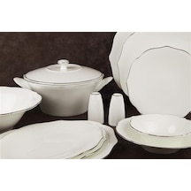 Mikasa Moor Bellini Platinum 74 Parça Yemek Takımı 12 Kişilik
