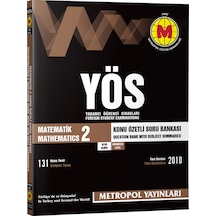 Yös Matematik Konu Özetli Soru Bankası-2 Ileri Seviye