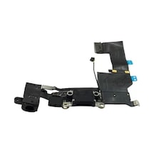 Apple Uyumlu iPhone 5S Usb Şarj Ve Kulaklık Soketi Mikrofon+Anten