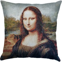 K28-Dokuma Goblen Kırlent Kılıfı