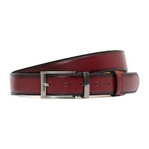 Bordo Erkek Gr-334-00 Grande Klasik Kemer Genişlik 3.5 Cm