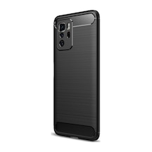 Xiaomi Poco X3 Gt Brushed Carbon Fiber Silikon Kilif - Siyah 512118042