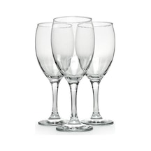 Paşabahçe Amber Şarap Kadehi 365cc 6x20cm 3 Lü - 440265 Şeffaf
